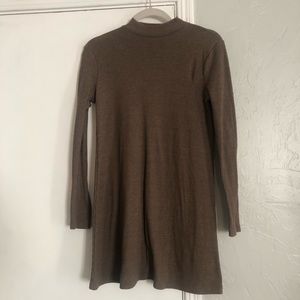 FOREVER 21 RIBBED SWING DRESS